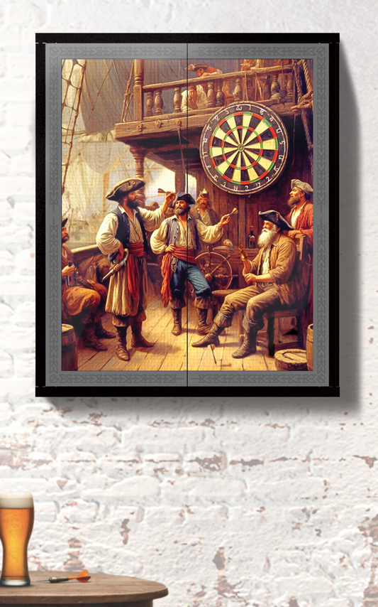 'Le Royal' - The Crew of Grutte Pier, Darts Cabinet